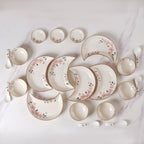 Sakura 21 Piece Snack Set For 6 Nestasia