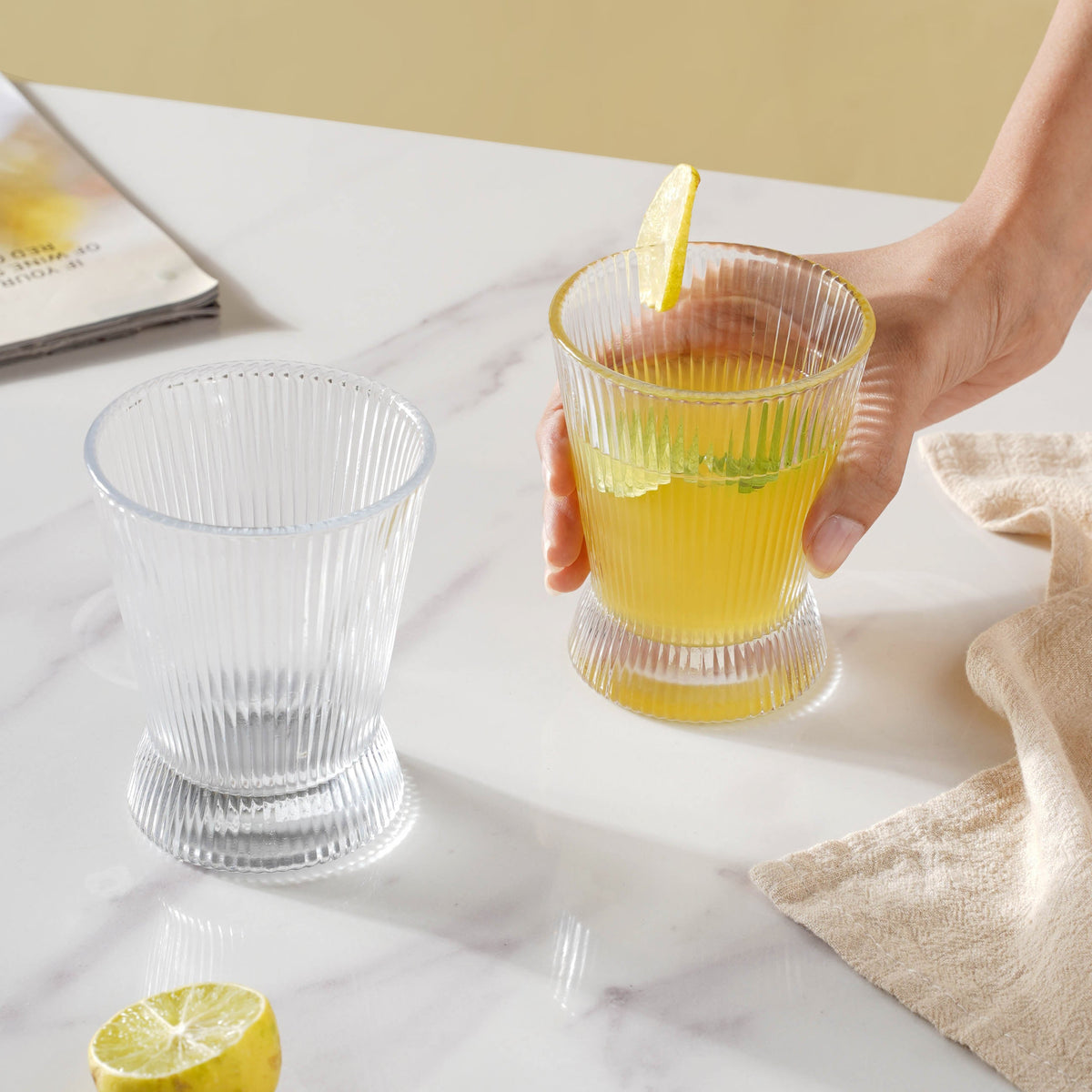 Cold Drink Glass Set of 2 Nestasia