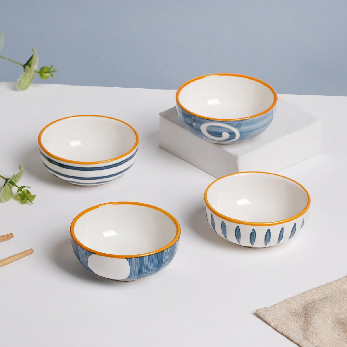 Nitori Spiral Ceramic Dip Bowl Nestasia
