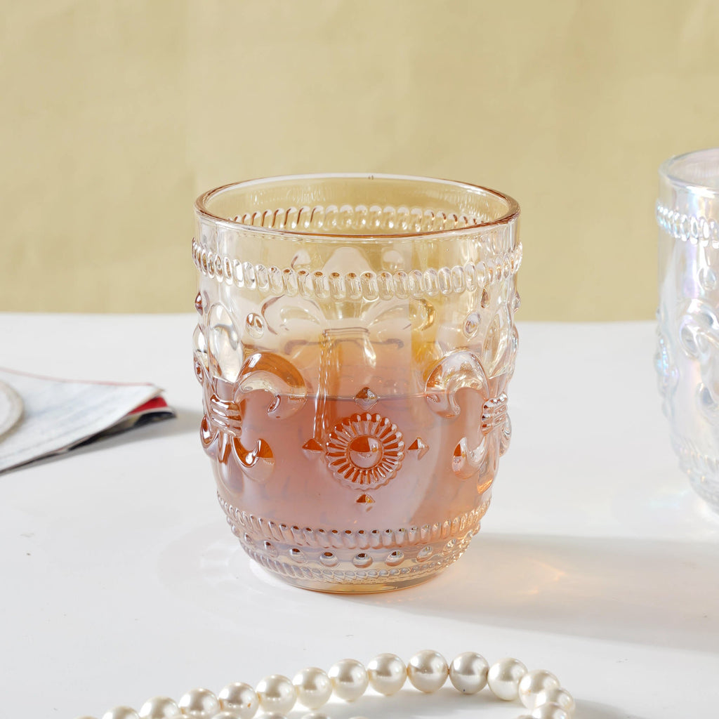Vintage Drinking Glass Set of 2 Nestasia