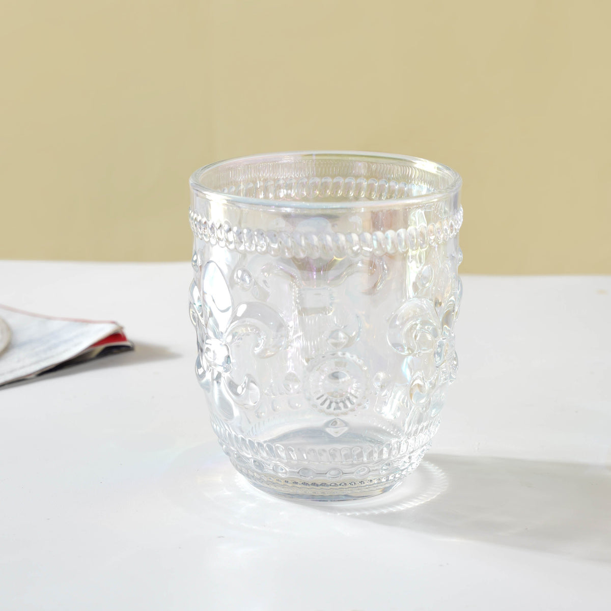 Vintage Drinking Glass Set of 2 Nestasia