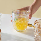 Vintage Drinking Glass Set of 2 Nestasia