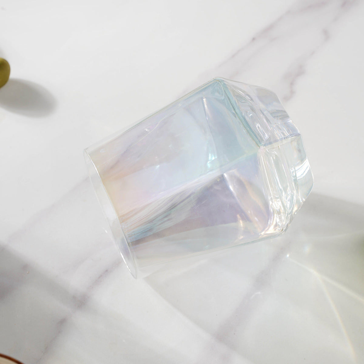 Hexagon Tumbler Glass Set of 2 Nestasia