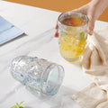 Colored Drinking Glass Set of 2 Nestasia