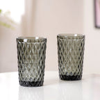 Grey Juice Glass Set of 4 Nestasia