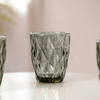 Embossed Drinkware Set of 4 Nestasia