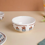 Carmella Floral Ceramic Dessert Bowl 250 ml Nestasia