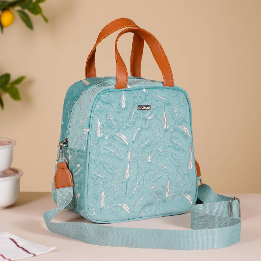Insulated Tiffin Bag Light Blue Nestasia