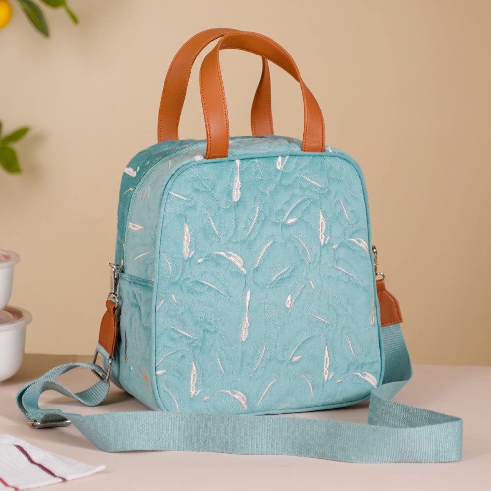 Insulated Tiffin Bag Light Blue Nestasia
