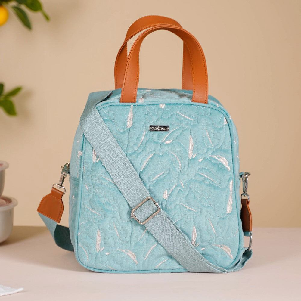 Insulated Tiffin Bag Light Blue Nestasia