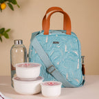 Insulated Tiffin Bag Light Blue Nestasia