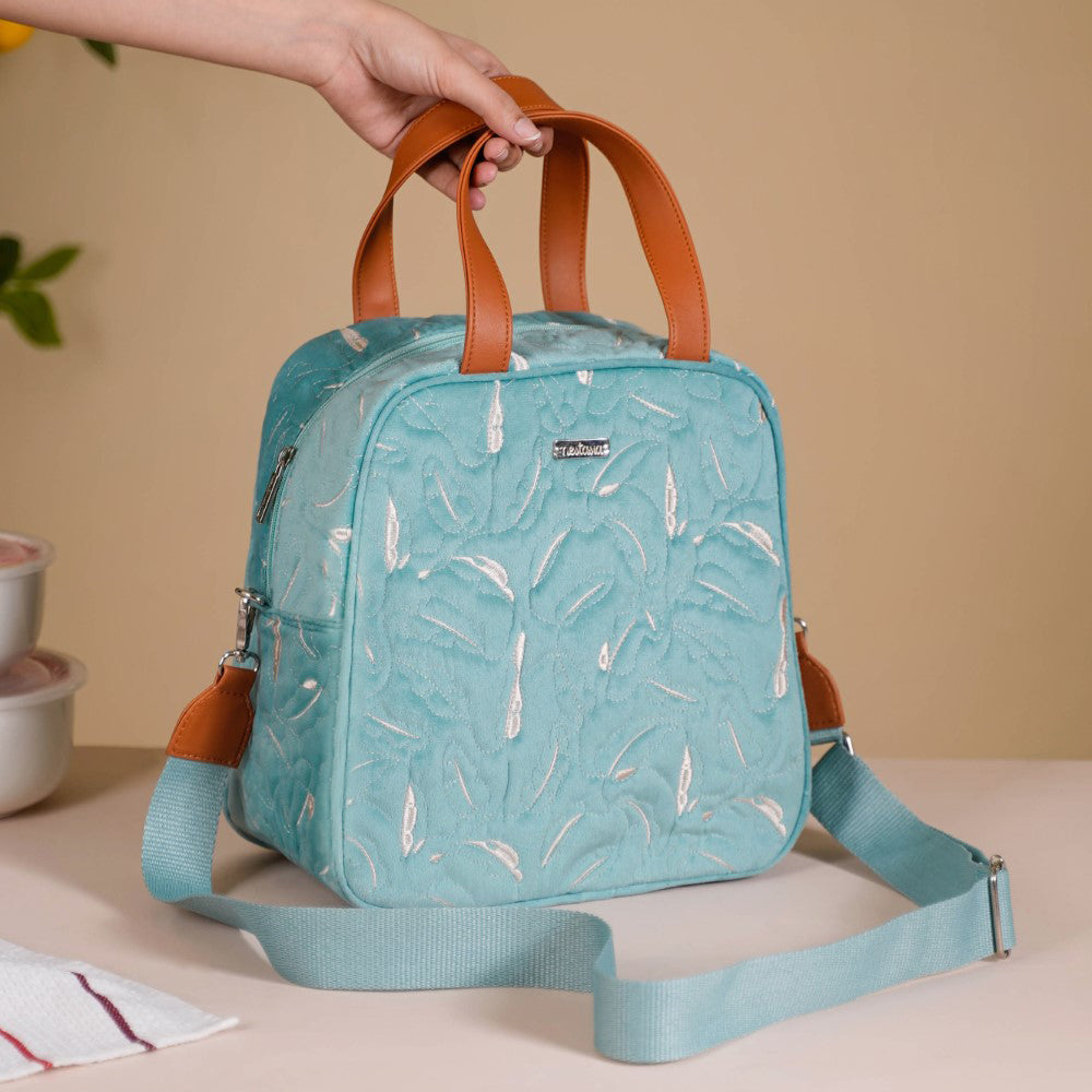 Insulated Tiffin Bag Light Blue Nestasia