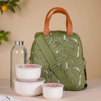 Insulated Lunch Bag For Office Green Nestasia