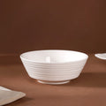 Riona Ceramic Snack Bowl White 600 ml Nestasia