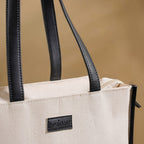 Nahua Canvas Magazine Tote Bag Small 12 x 10 Inch Nestasia