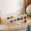 Glass Airtight Container Set Of 16 100ml Nestasia