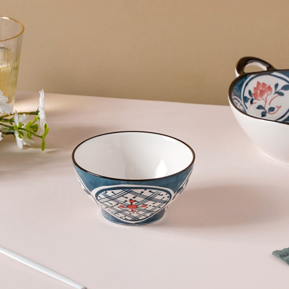 Anhui Ceramic Soup Bowl 4.5 Inch 300 ml Nestasia