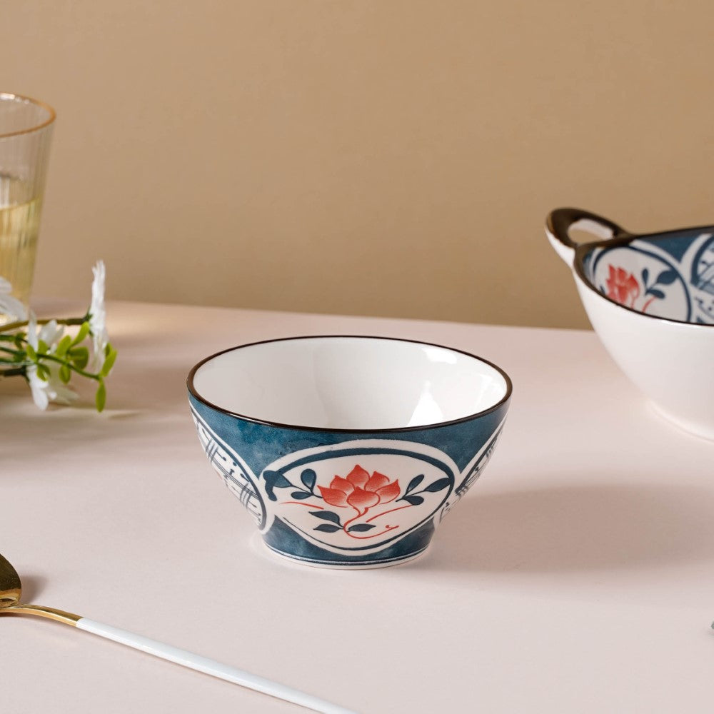 Anhui Ceramic Soup Bowl 4.5 Inch 300 ml Nestasia