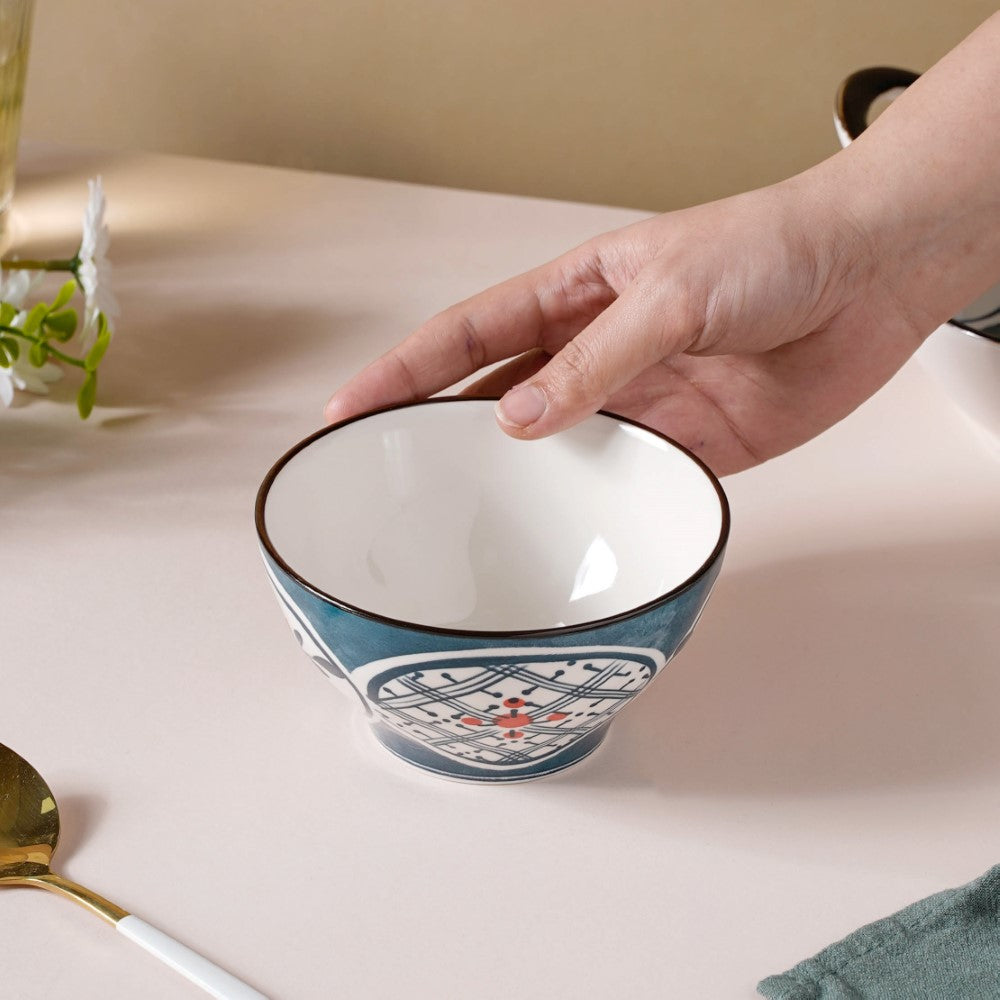Anhui Ceramic Soup Bowl 4.5 Inch 300 ml Nestasia