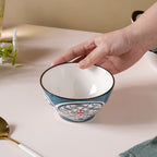 Floral Snack Bowl Set Of 4 With Gift Box Nestasia