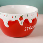 Strawberry Serving Bowl Nestasia
