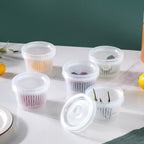 Food Storage Box With Strainer Set Of 5 Nestasia