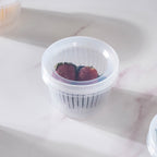 Food Storage Box With Strainer Set Of 5 Nestasia