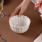 Ocean Snack Bowl White 500ml Nestasia