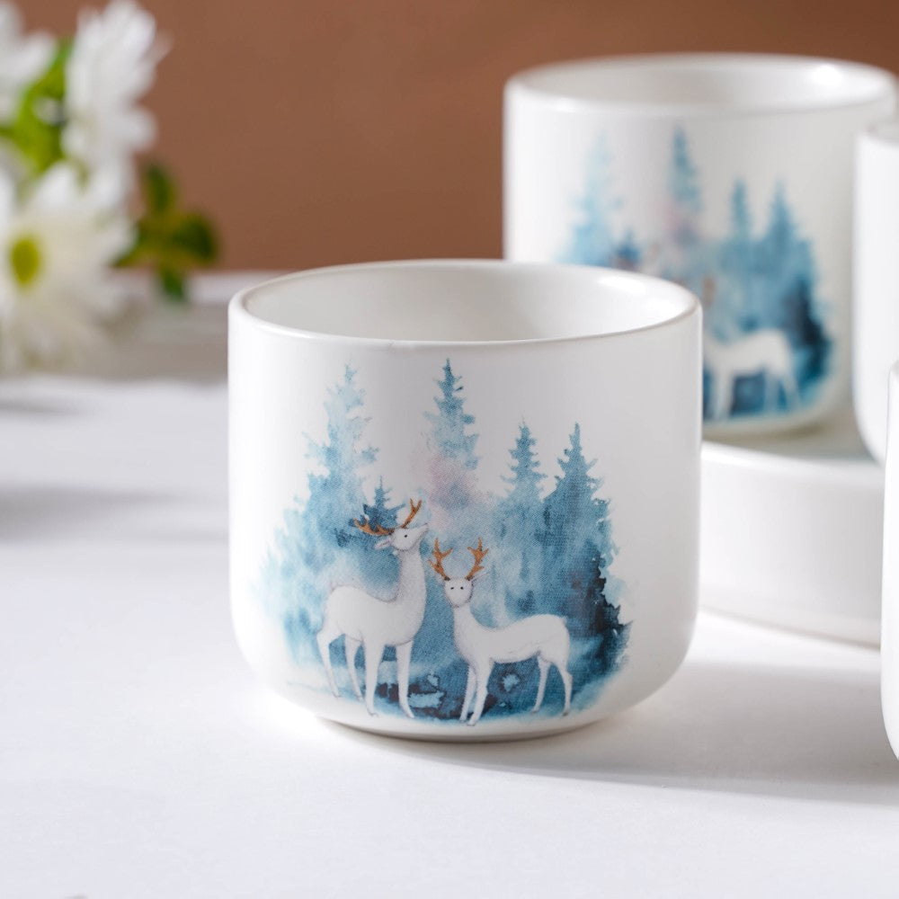 White Teapot Set Nestasia