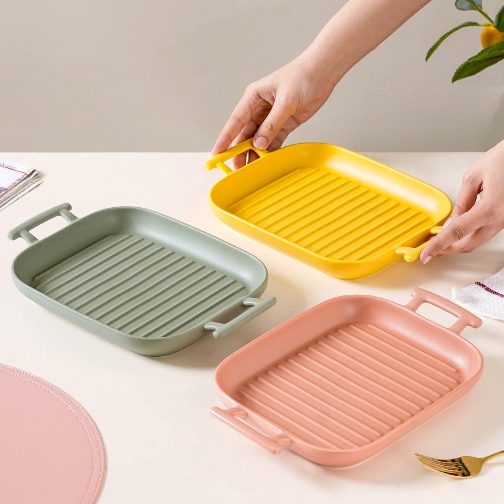 Baking Plate with Handle Nestasia