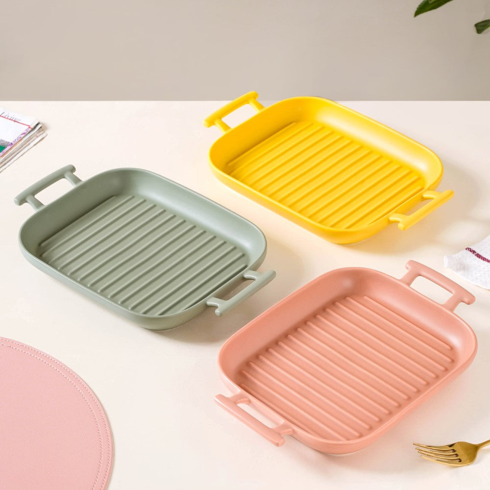 Baking Plate with Handle Nestasia