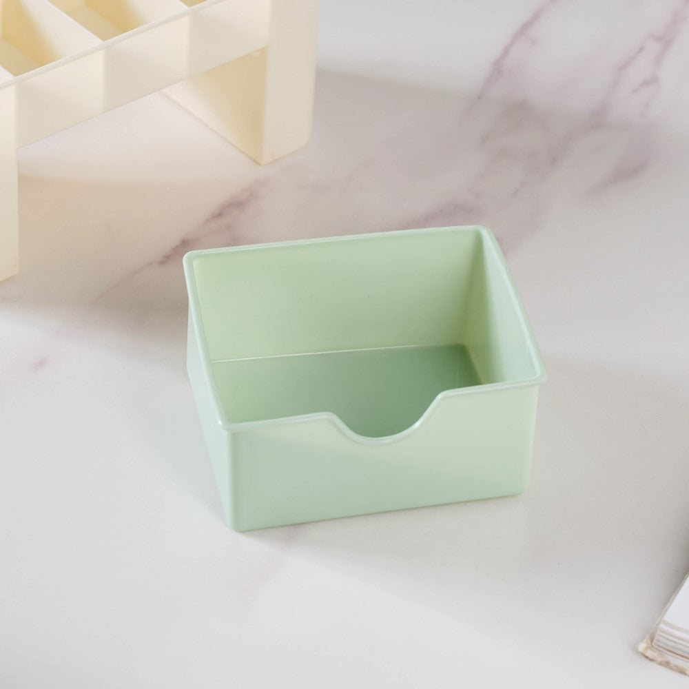 Desk Organizer With Drawer Beige Nestasia