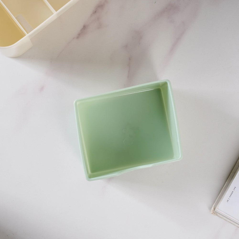 Desk Organizer With Drawer Beige Nestasia