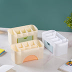 Desk Organizer With Drawer Beige Nestasia