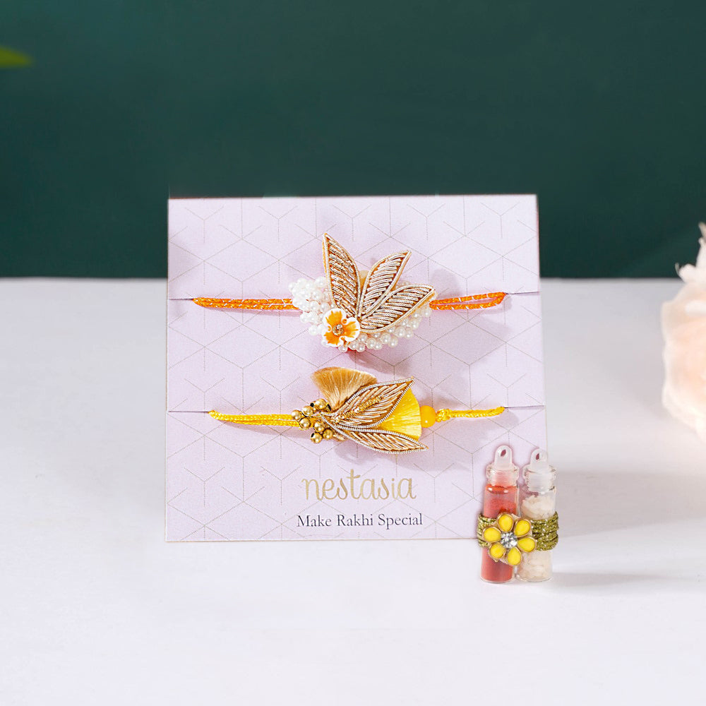 Party Goodies Rakhi Gift Hamper Set Of 4 Nestasia