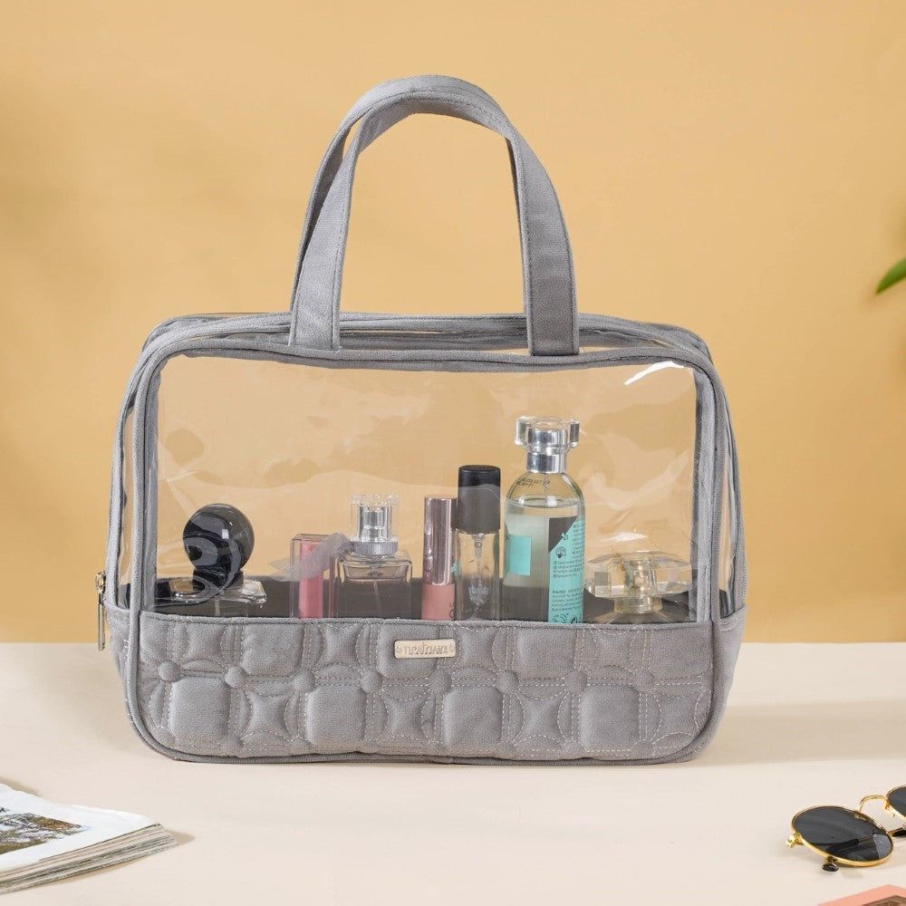 Multipurpose Travel Kit Set Of 4 Grey Nestasia