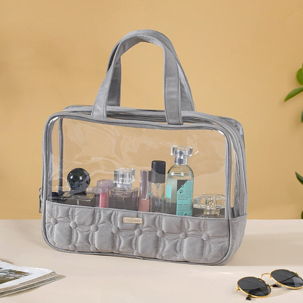 Multipurpose Travel Kit Set Of 4 Grey Nestasia