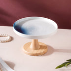 Cake Stand Blue And White 7.5 Inch Nestasia