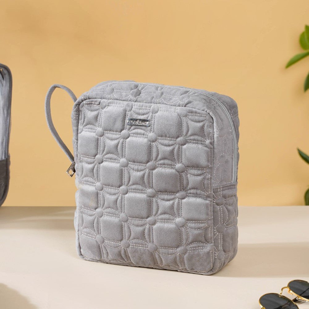 Multipurpose Travel Kit Set Of 4 Grey Nestasia