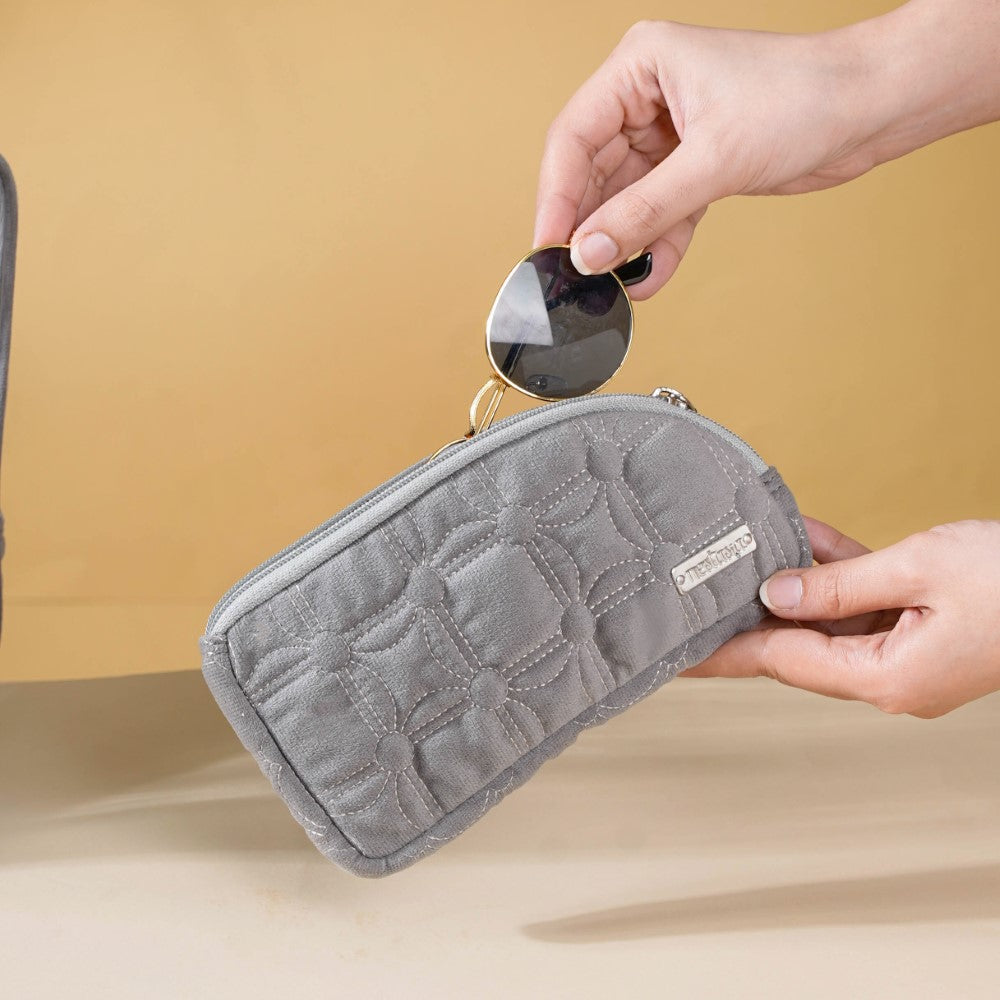 Multipurpose Travel Kit Set Of 4 Grey Nestasia