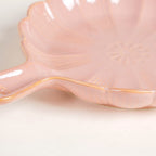 Ocean Round Plate with Handle Pink Nestasia