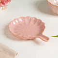 Ocean Round Plate with Handle Pink Nestasia