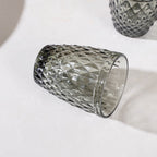 Water Glass Ash Grey Set Of 6 250 ml Nestasia