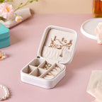 Mini Jewellery Storage Box White Nestasia