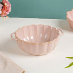 Ocean Serving Bowl with Handle Pink 600ml Nestasia