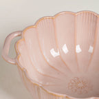 Ocean Serving Bowl with Handle Pink 600ml Nestasia