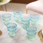 Short Ombre Glacier Glass Set Of 6 250 ml Nestasia