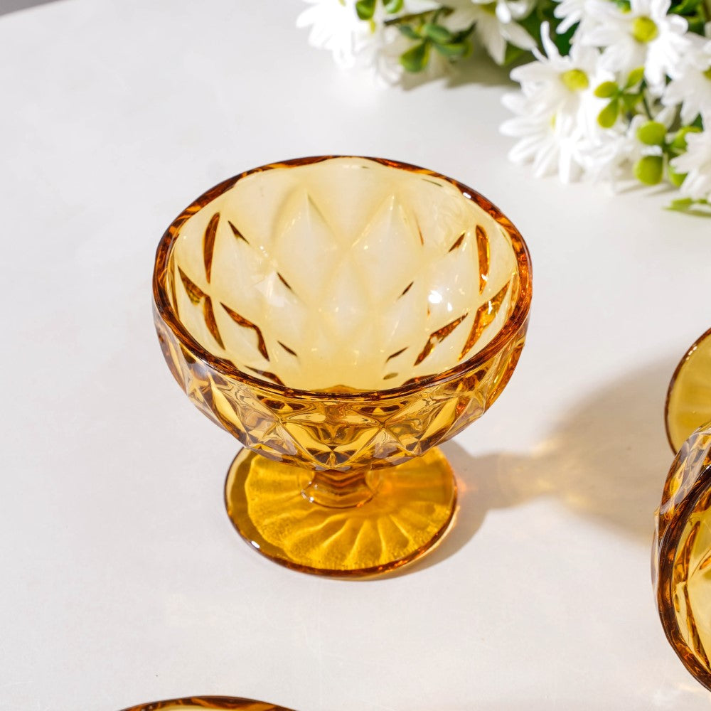 Dessert Serving Glass Set Of 6 300 ml Nestasia