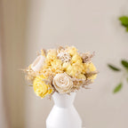 Sustainable Dried Flower Bouquet Yellow Nestasia