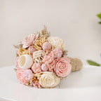 Natural Dried Flower Bouquet Pink Nestasia